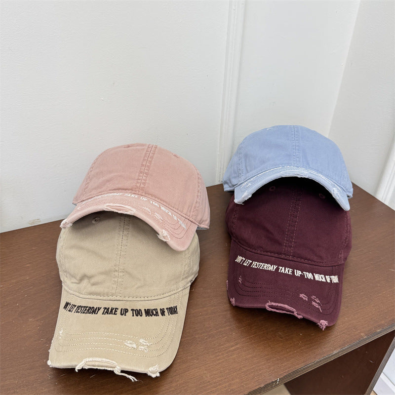 Herre Vintage Slitt Baseball Cap Skanto