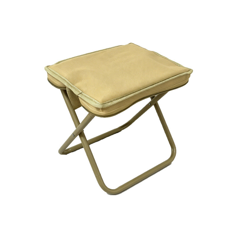 Foldable stool with padded seat Skanto