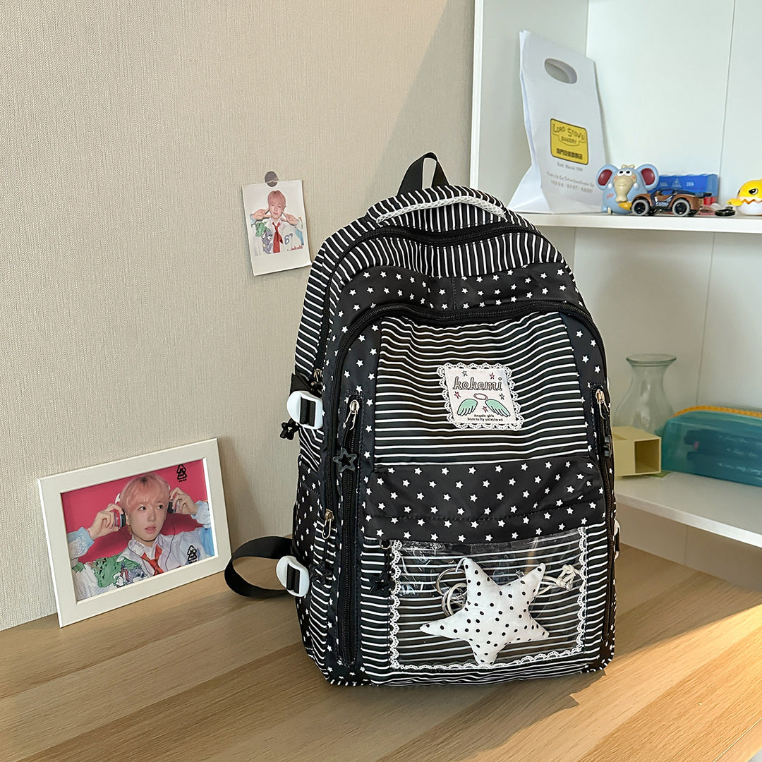Stilig multifunksjonell skolesekk