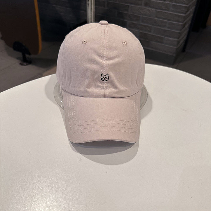 Dame Katt Brodert Baseball Caps Skanto