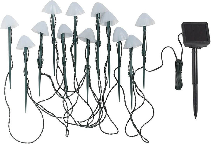 Samtidig Kreativ Plast Solenergi LED Sopplamper Lyskilder For Utendørs Terrasse | Skanto