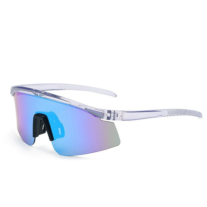 Unisex nan sportslig wraparound solbrille med polarisert glass og sklisikkert nesepad Skanto