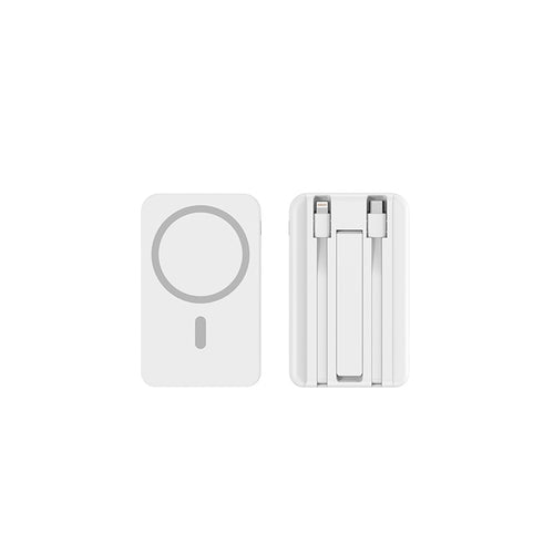 Bærbar powerbank med trådløs ladningsfunksjon Skanto