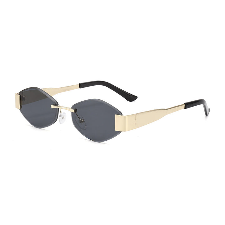 Women's fashionable sunglasses with elegant octagonal frame and UV protection Skanto