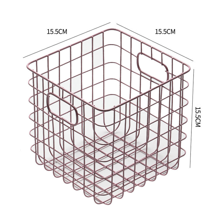 Unisex trådinndelingskurv med ergonomiske håndtak Skanto