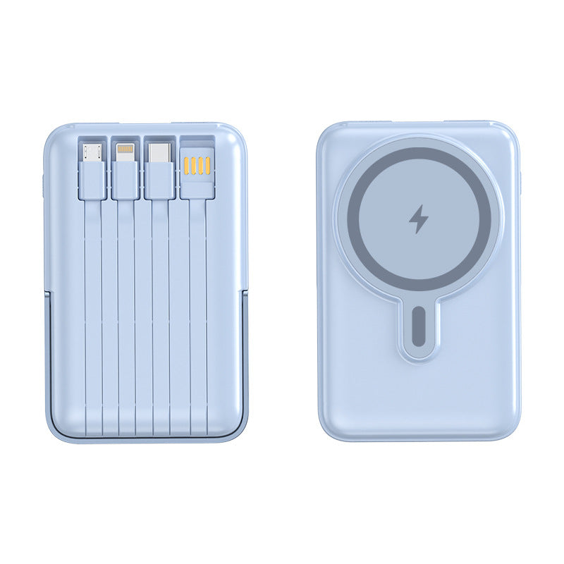 Bærbar powerbank med Magsafe-teknologi fra Skanto