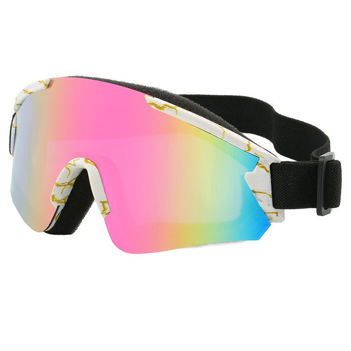 Dame Sport-solbrille med speilreflekterendes høyytelsesdesign Skanto