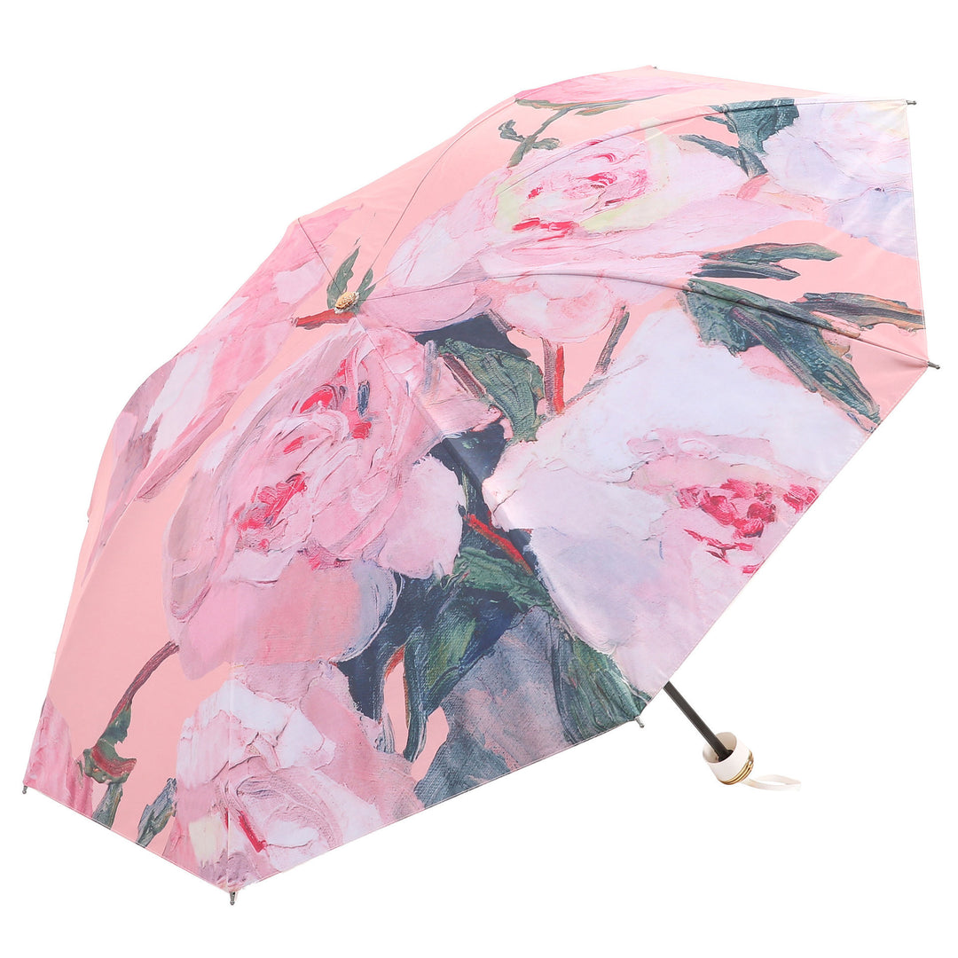 Dameparaply med blomstrende rose mønster Skanto