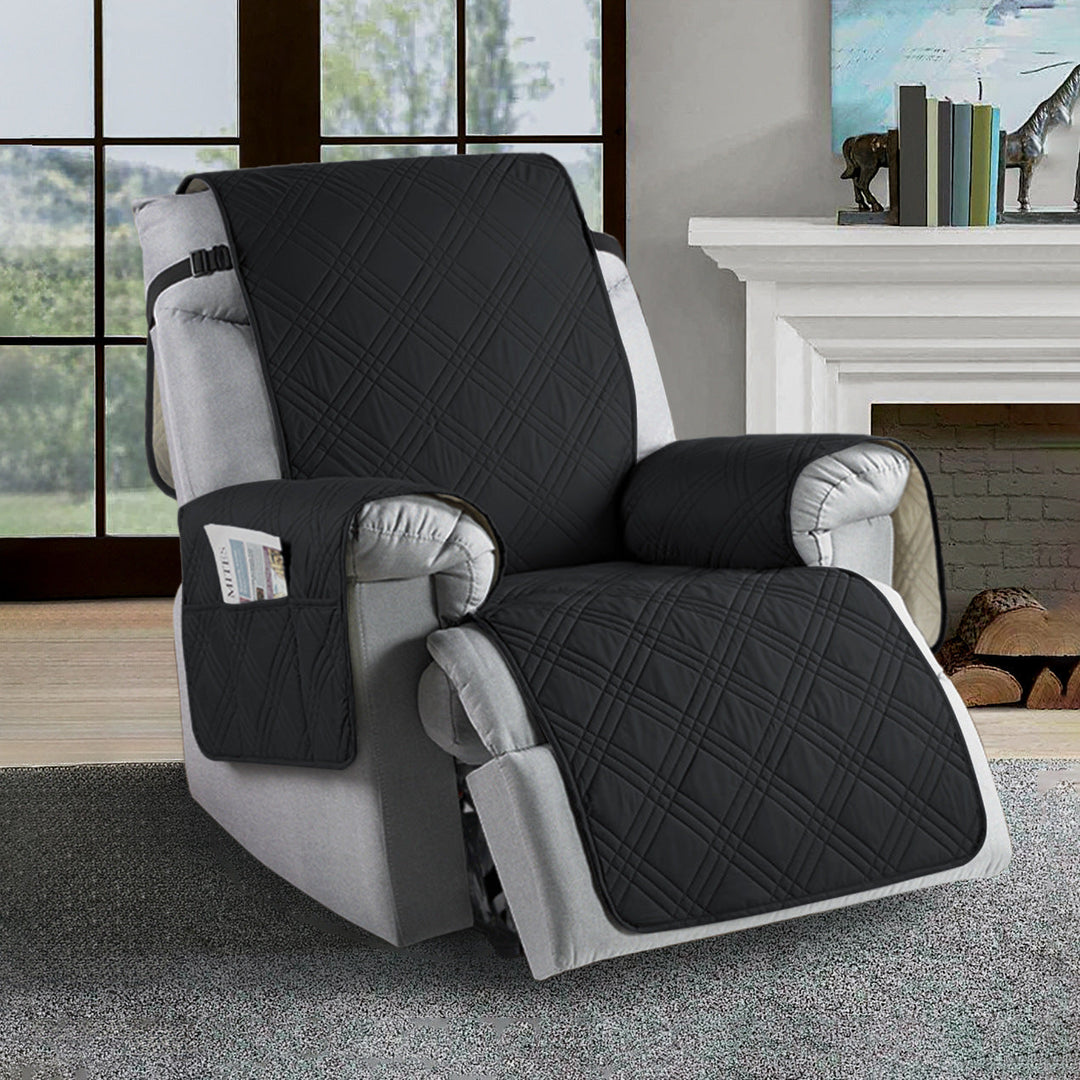 Skanto | Vanntett Recliner Trekk | Slitesterk Mikrofiber, Flekkresistent & Universell Passform for Hjemmets Beskyttelse