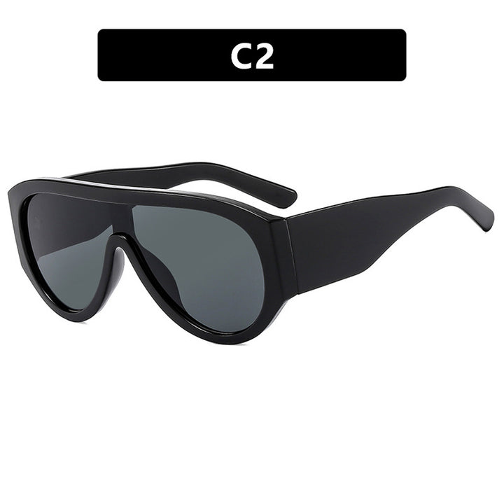 Women's fashionable sunglasses with wide glamorous frame and UV protection Skanto