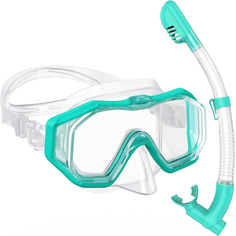 Snorkelmaske med fleksibel pusterør Skanto