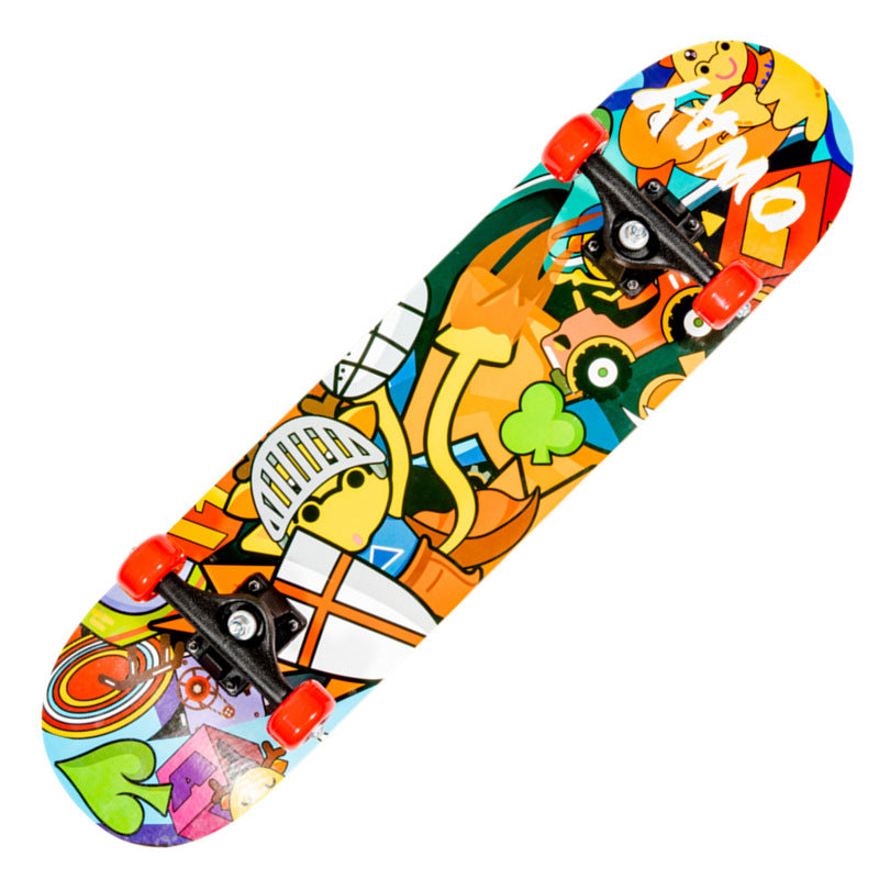 Dragon Graphic Trick Skateboard Skanto