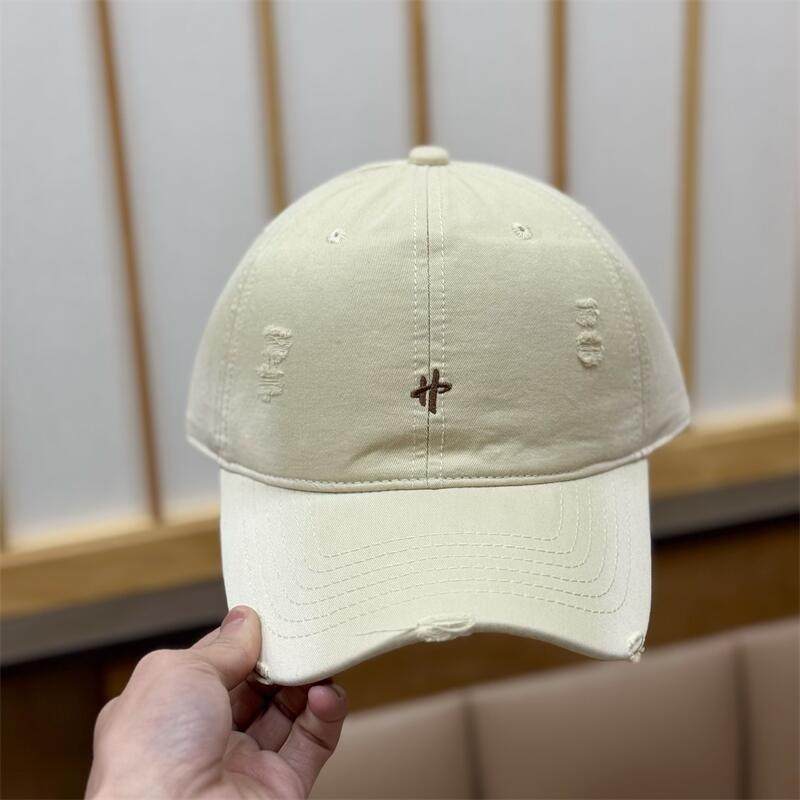 Kvinne Slitt Vintage Baseball Caps Skanto