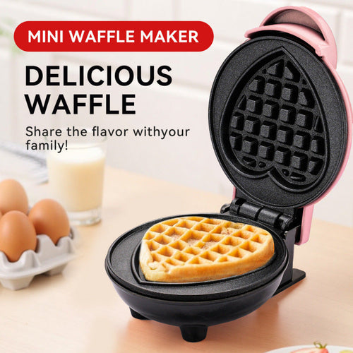 Hjerteformet Mini Vaffeljern Skanto