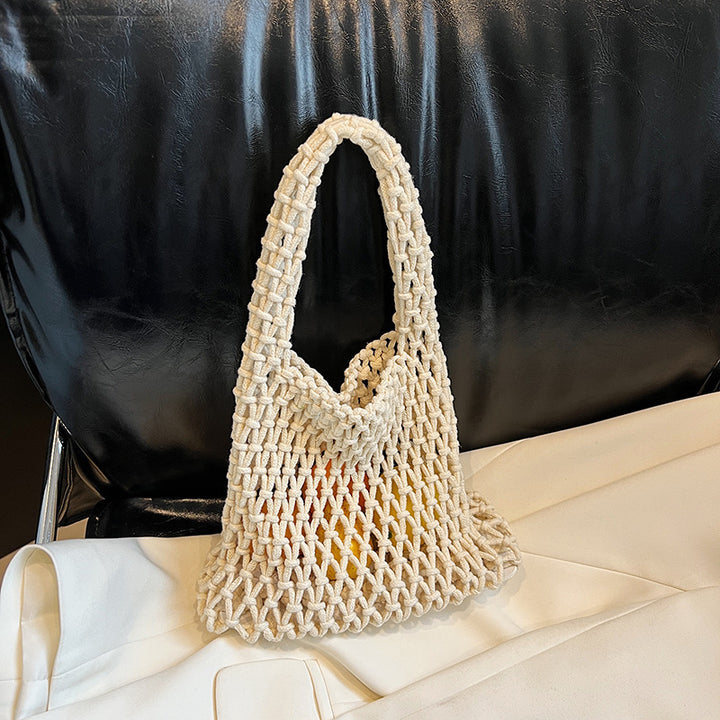 Håndlagd Makramee Tote-Bag Skanto