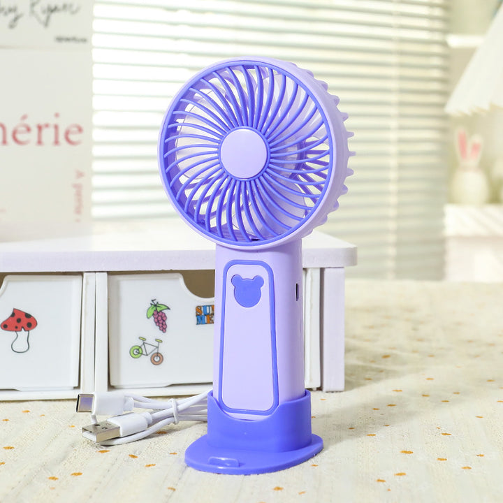Dame Mini Håndvifte med USB-ladefunksjon Skanto
