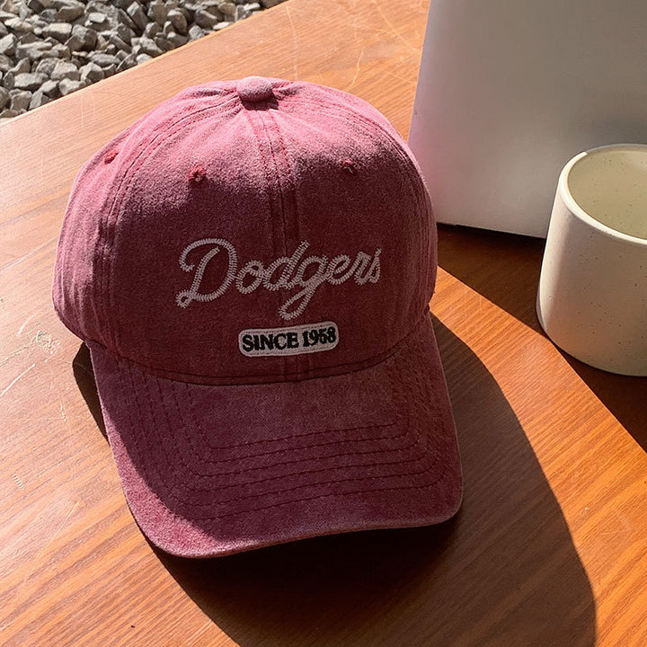 Kvinnes Vintage-Inspirert Bomulls Baseball Cap Skanto