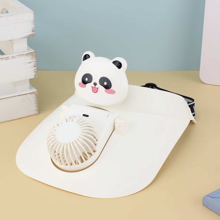 Dame Bærbar USB Bordvifte med søtt Panda-design Skanto