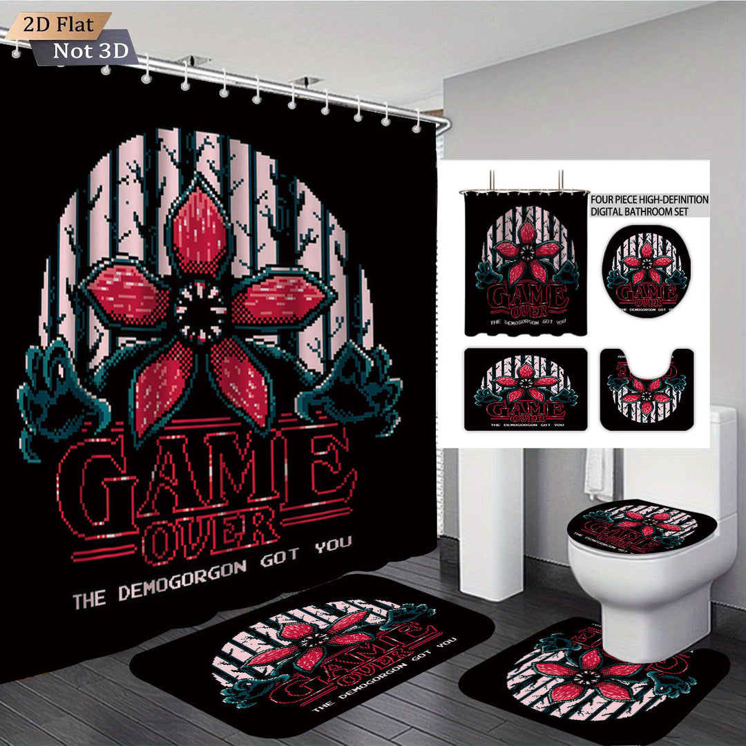 Stranger Things Eventyrtema Digital Badeanlegg Sett Skanto