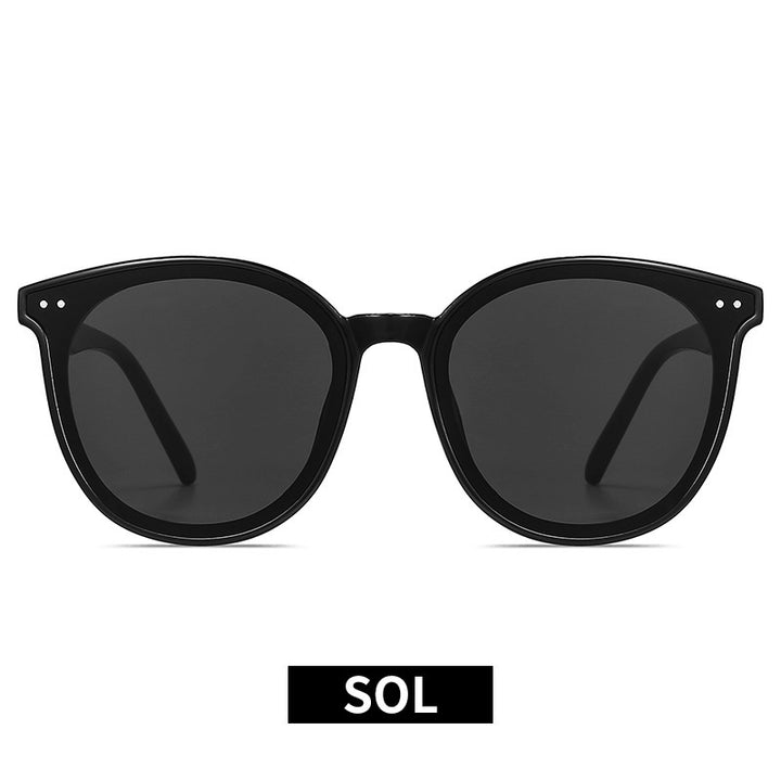 Dame Oversized Solbriller med elegant design Skanto