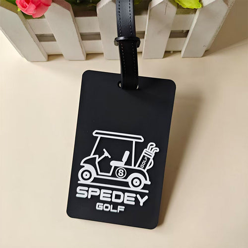 Unisex Golf Cart-tema Bag Tags Skanto