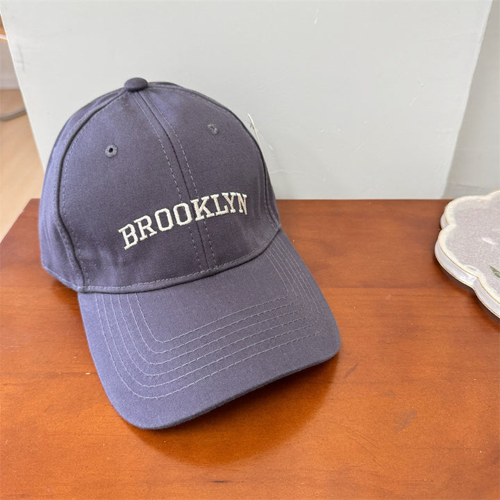 Herre Casual Brodert Bomull Baseball Caps Skanto