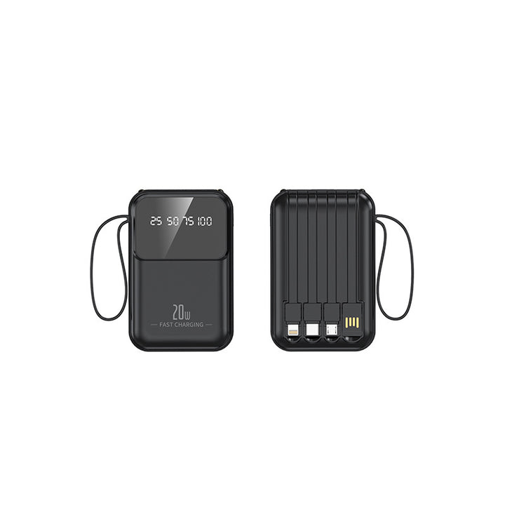 Powerbank med hurtigladingsfunksjon fra Skanto