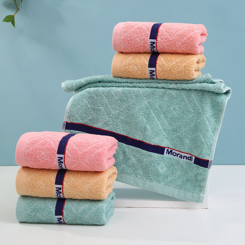 Høykvalitets mikrofiber badehåndkle med strukturert design Skanto