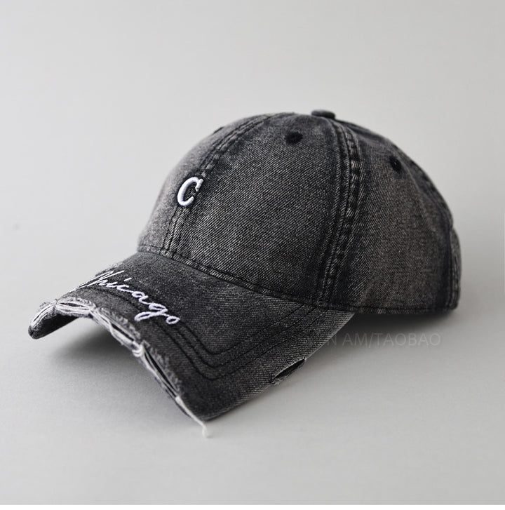 Herre Casual Slitt Baseball Cap Skanto