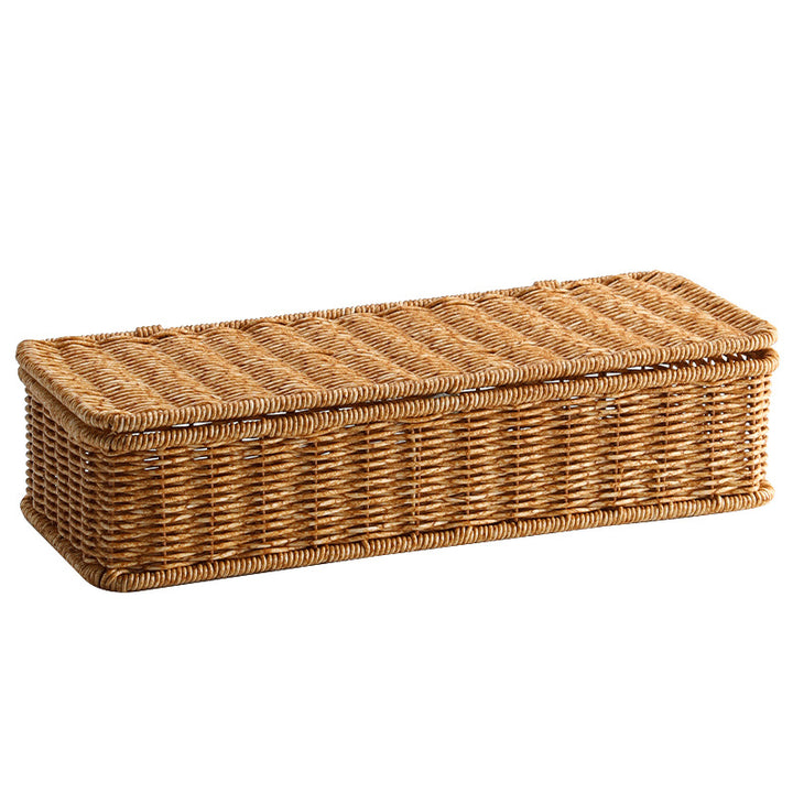 Unisex Rektangulær Oppbevaringskurv med avtagbar Stoffinnsats Skanto