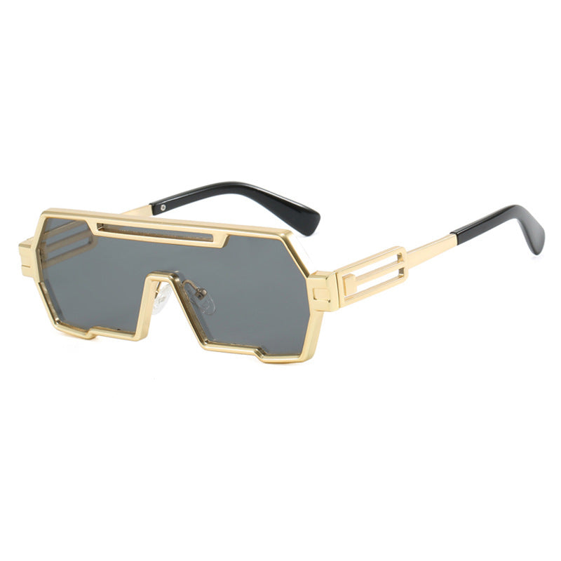 Women's futuristic sunglasses in striking hexagonal design Skanto