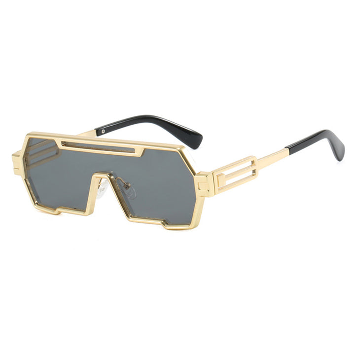 Women's futuristic sunglasses in striking hexagonal design Skanto