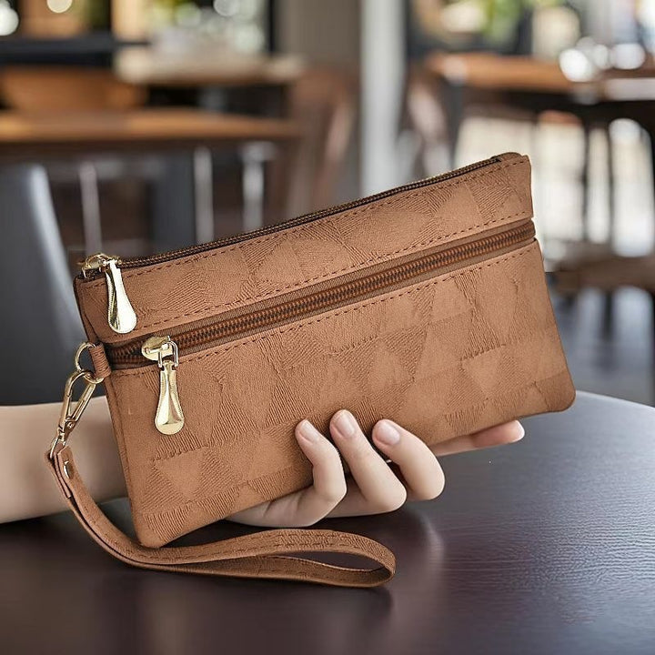 Elegant Clutch Med Praktisk Glidelås Skanto