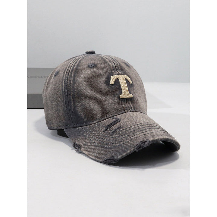 Herre Slitt Denim Caps Skanto