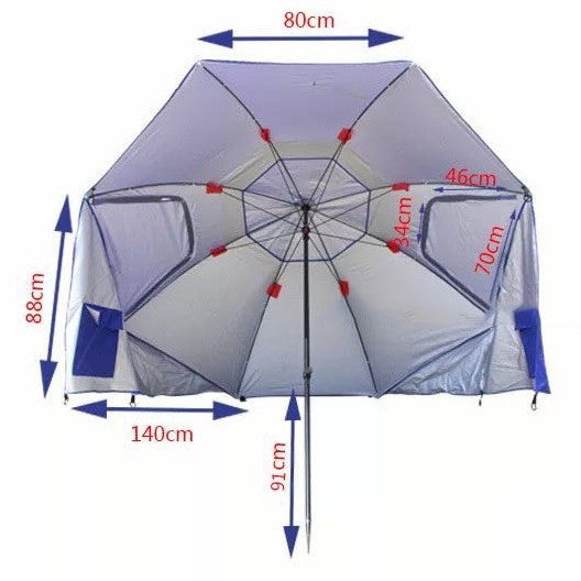 UV-avvisende strandparasol Skanto