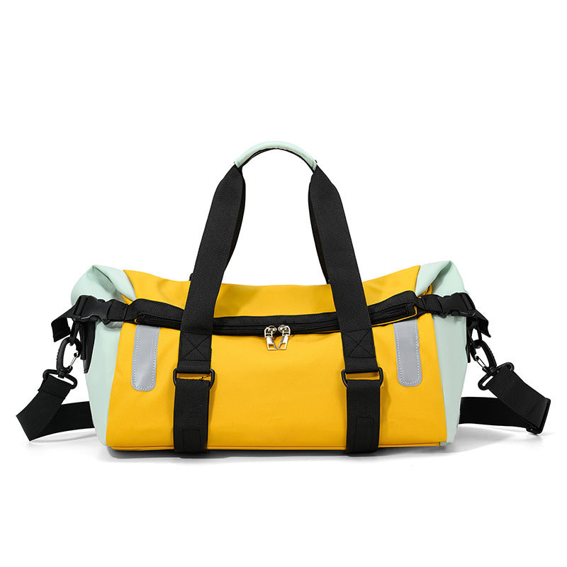 Multifunksjonell sport-duffelbag med robust materiale og intelligent romdesign Skanto