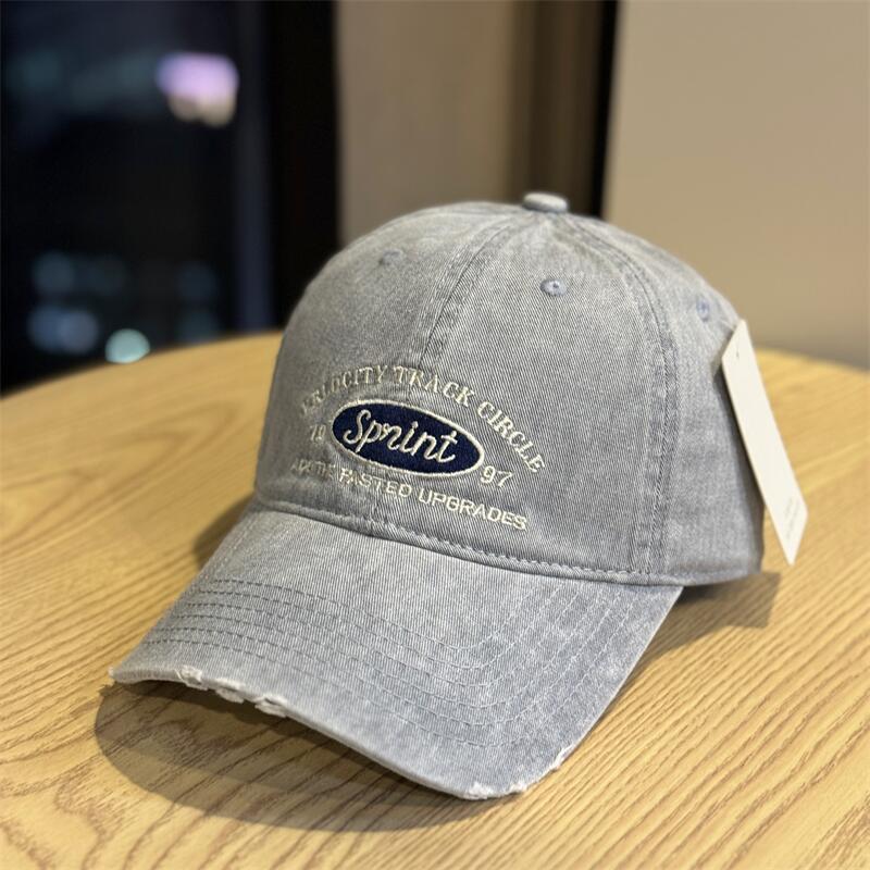 Herre Casual Vintage Brodert Baseballcaps Skanto