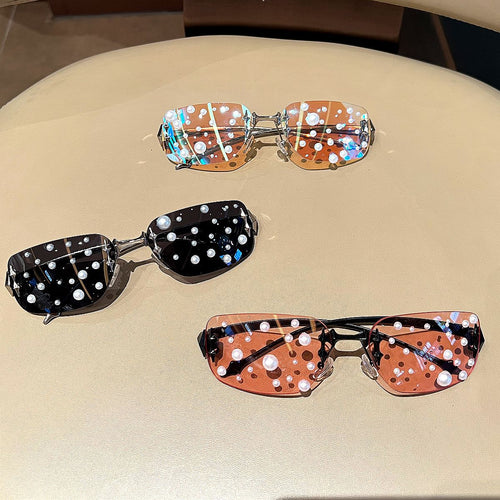 Dame Dekorativ Designer-solbrille Skanto