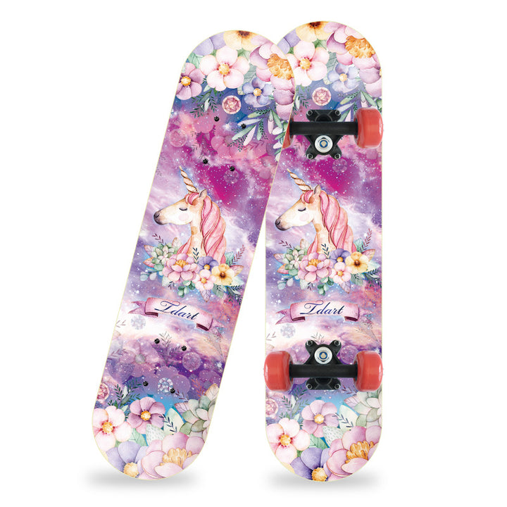 Cartoon-Inspirert Mini Skateboard Skanto