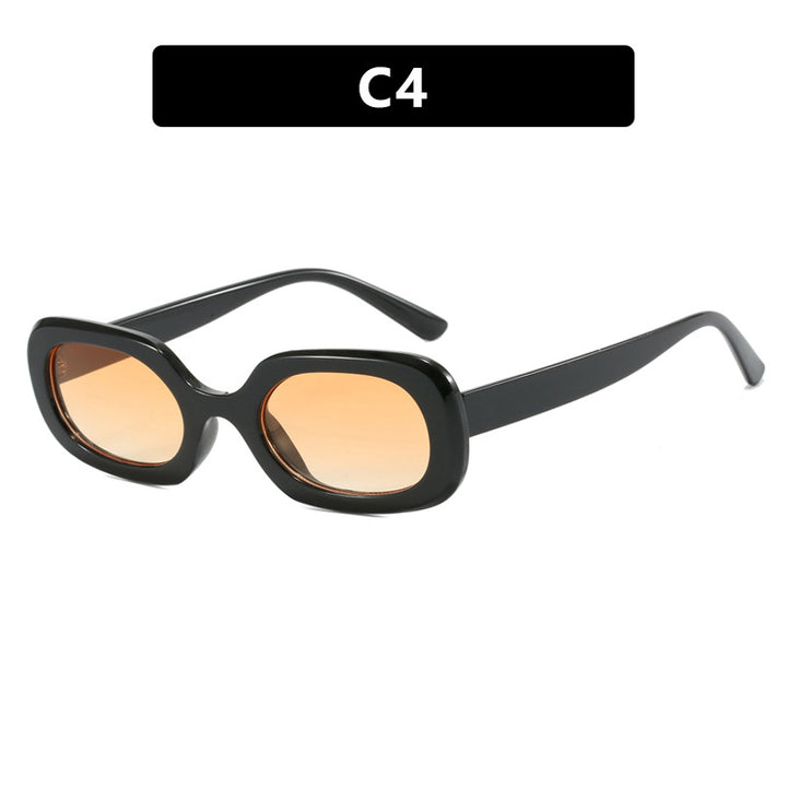 Women's oversized sunglasses with unique pattern Skanto