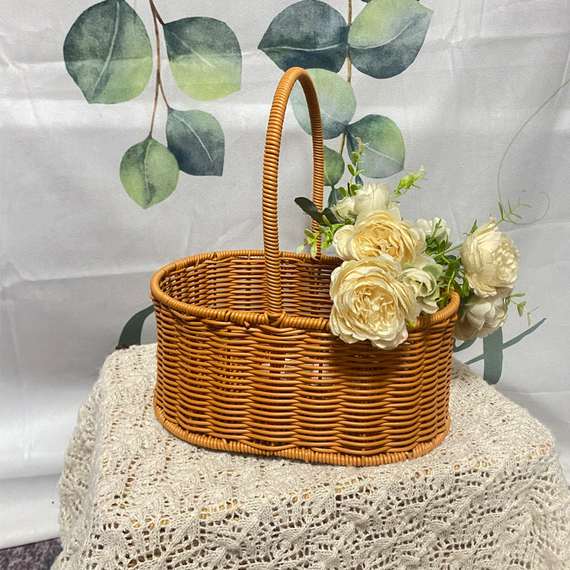 Unisex Kurv av flette materiale Skanto