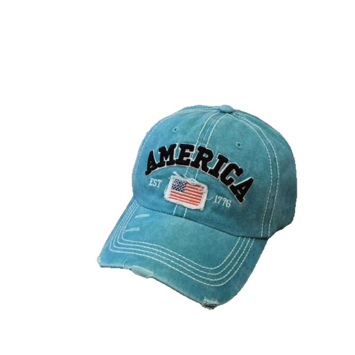 Unisex vintage-inspirert slitt baseball cap Skanto
