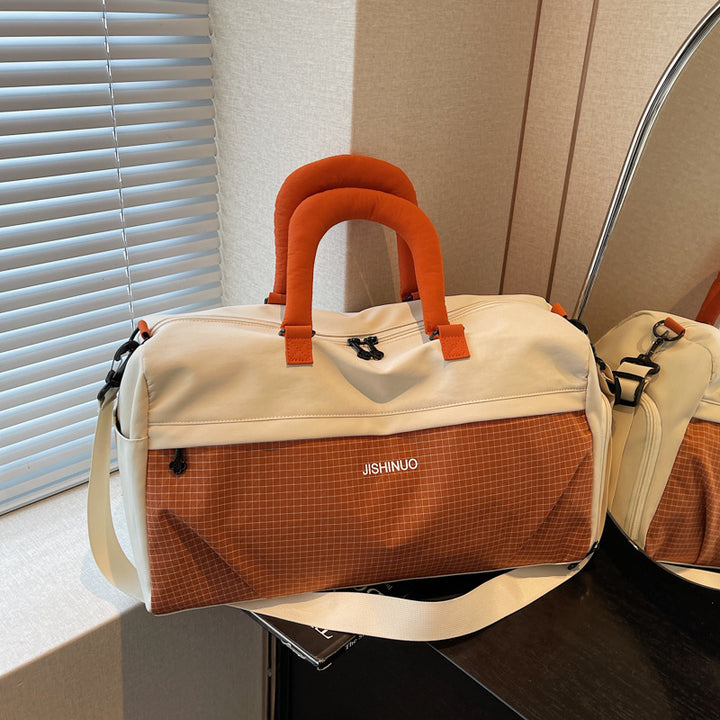 Sporty fritids-duffelbag med ergonomiske håndtak og flere rom Skanto