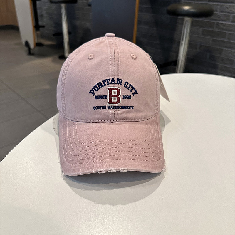 Herre Vintage-inspirert Brodert Baseball Caps Skanto