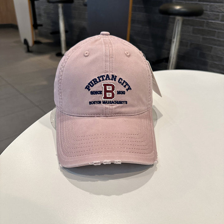 Herre Vintage-inspirert Brodert Baseball Caps Skanto