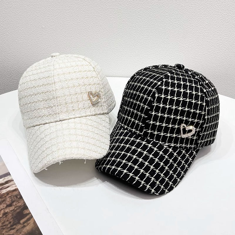 Kvinnes teksturert stoff baseball cap Skanto 1784084142