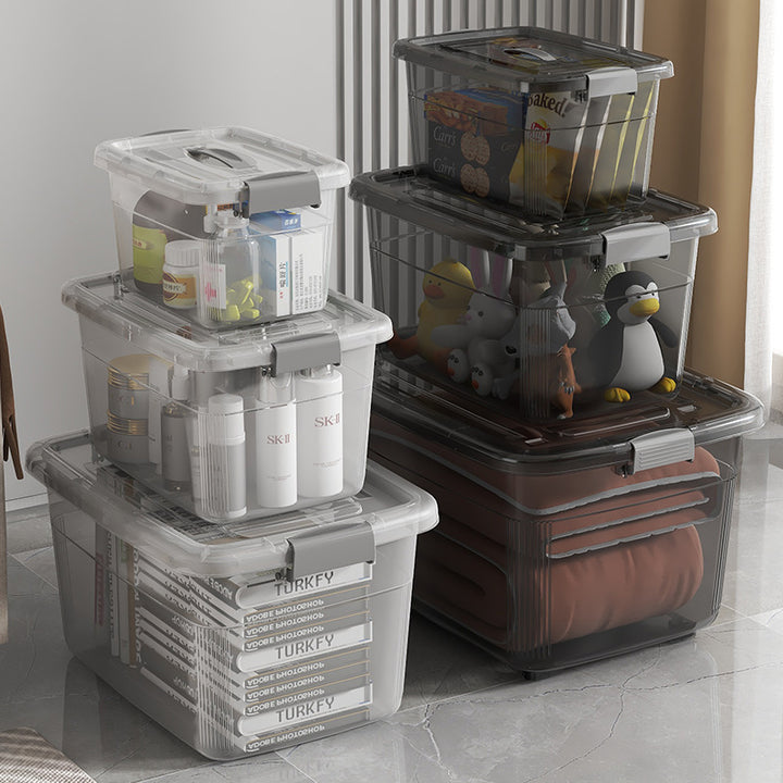 Women's Multifunctional Storage Box with Wheels and Easy Access Skanto