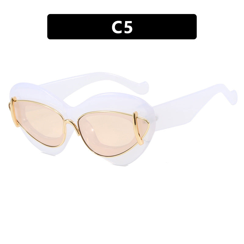 Women's extravagant cat-eye sunglasses Skanto