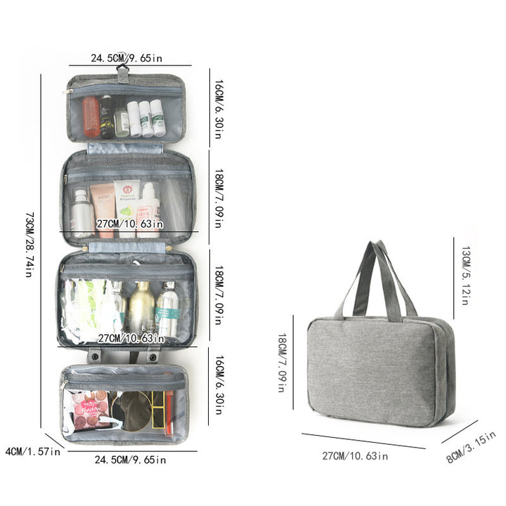 Unisex Organizer Bag med to separate rom Skanto