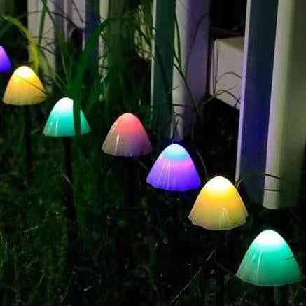 Samtidig Kreativ Plast Solenergi LED Sopplamper Lyskilder For Utendørs Terrasse | Skanto